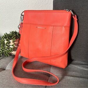 Tignanello Crossbody‎ Coral Pink Bag purse